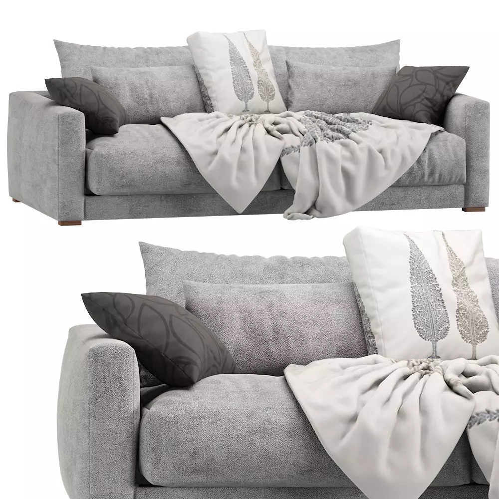 Linteloo Mauro 2 seat Sofa 3D model_0