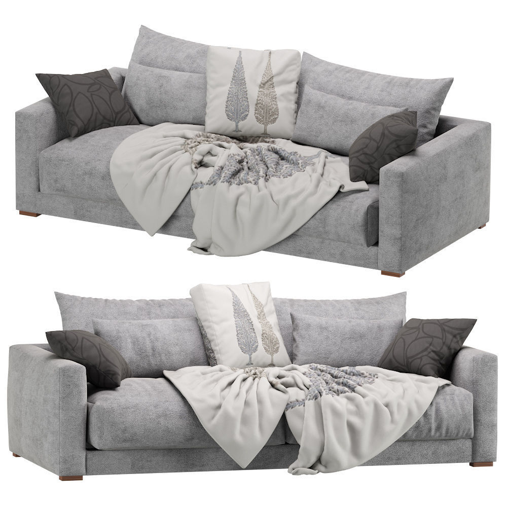 Linteloo Mauro 2 seat Sofa 3D model_1