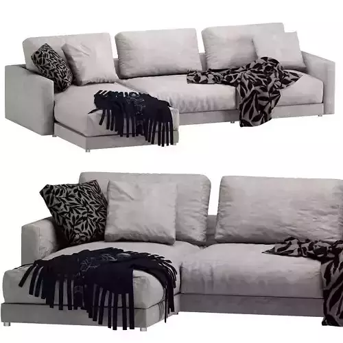 Linteloo Studio Chaise Lounge 3D model