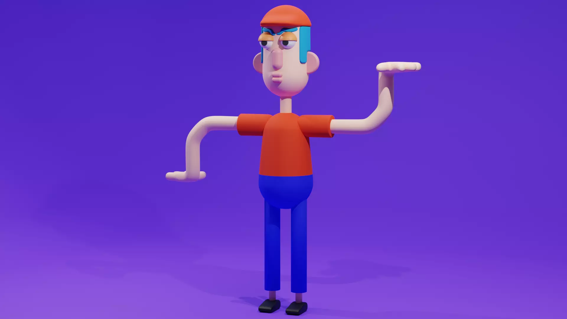 Character Design 3D model_0