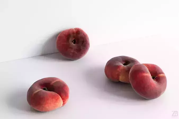 Peach 3D model