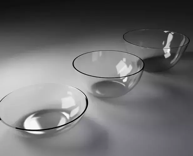 Glass Bowl Pack 3D model