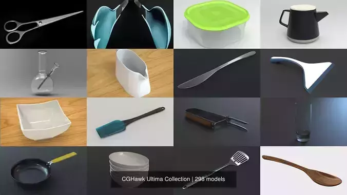 CGHawk Ultima 3D Model Collection 