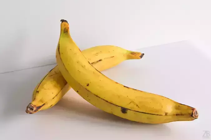 Banana 3D model