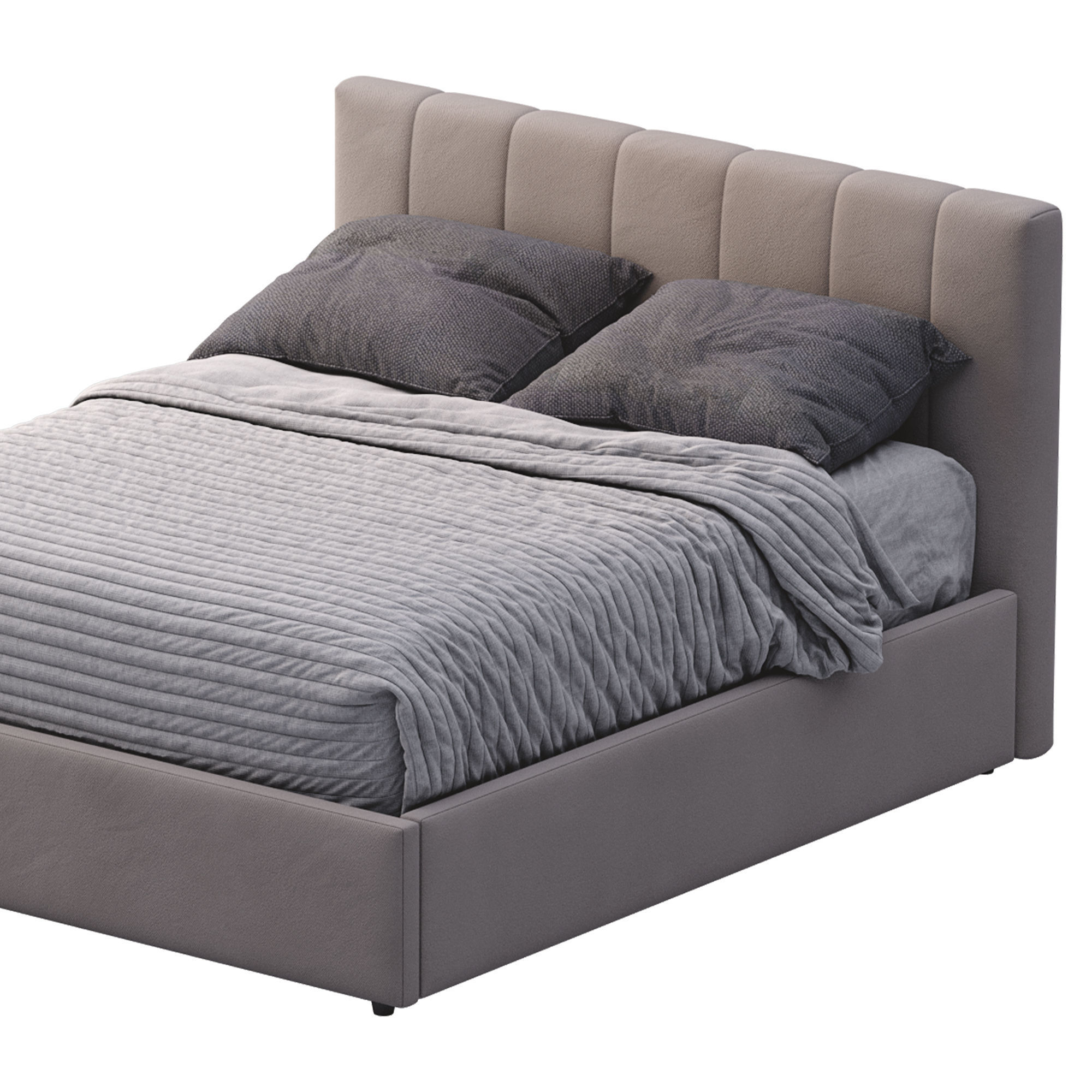 Emmett Low Profile Bed 3D model_15
