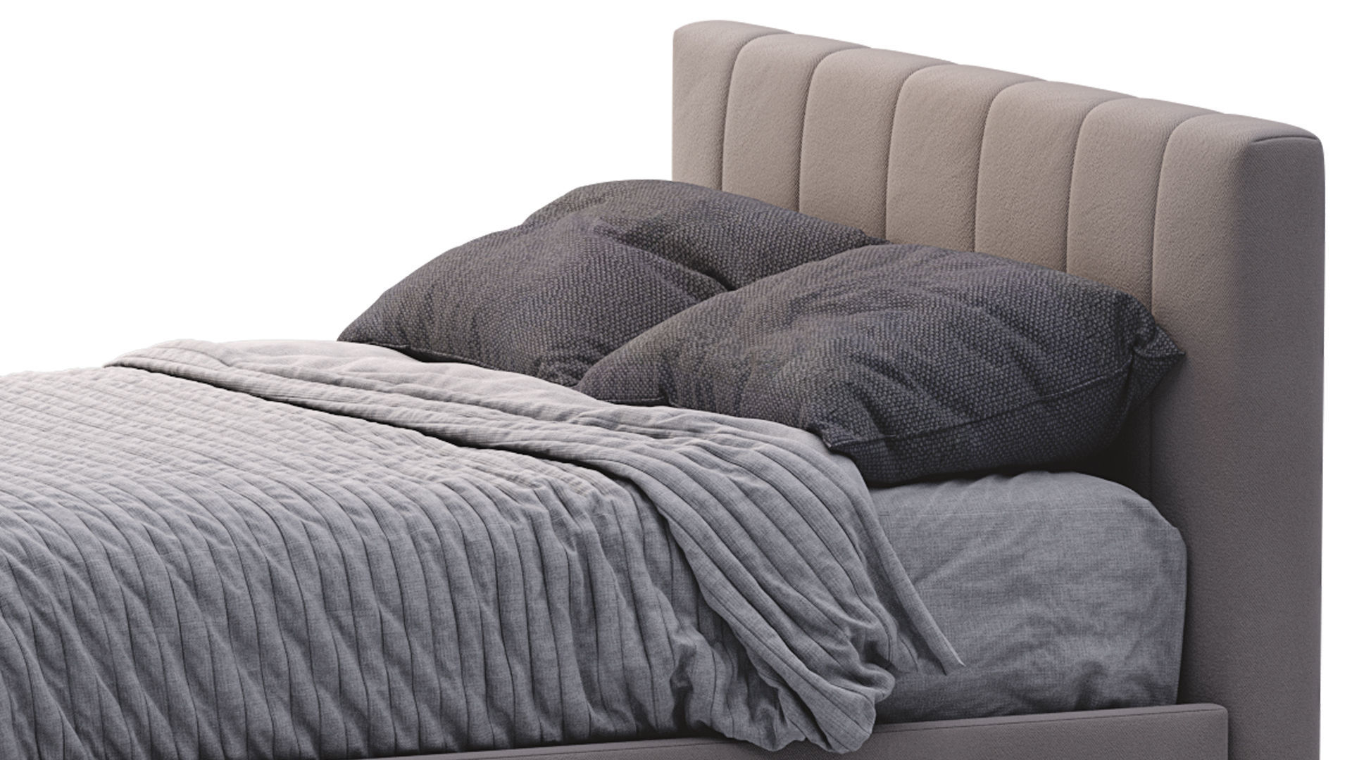 Emmett Low Profile Bed 3D model_5