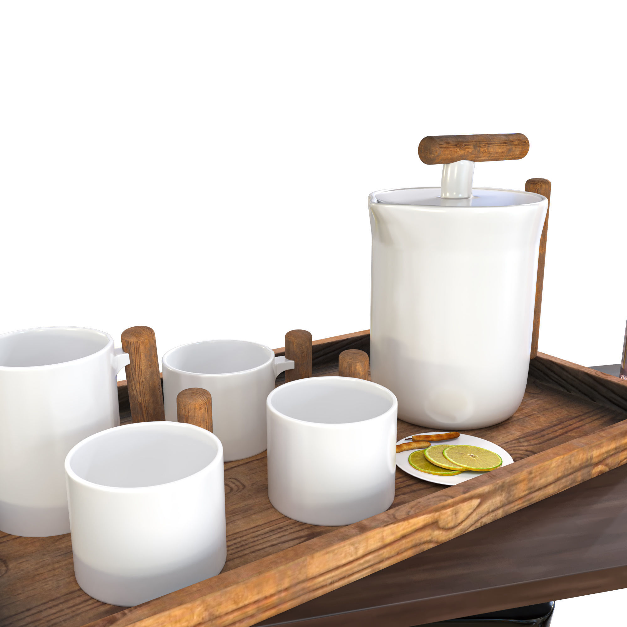 kitchen ware 2 3D model_2