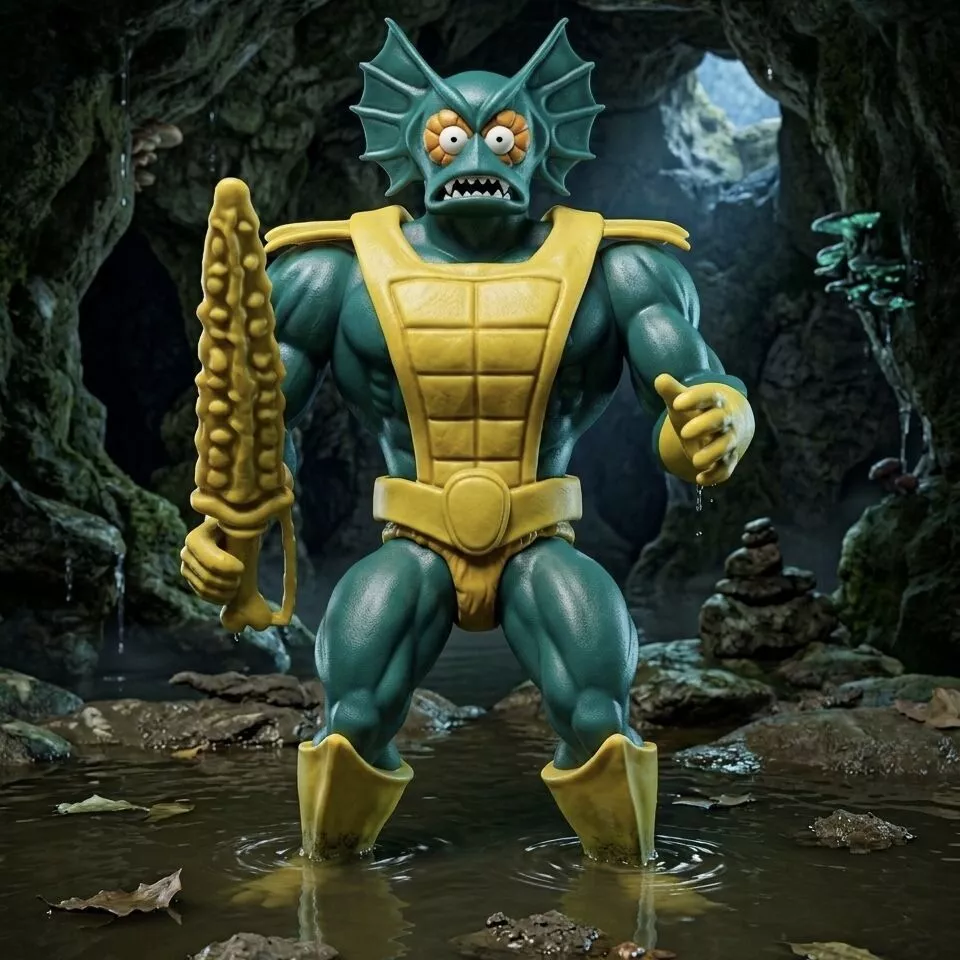 MERMAN FILMATION VINTAGE 3D print model