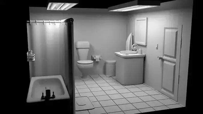 bathroom with toilet and sink