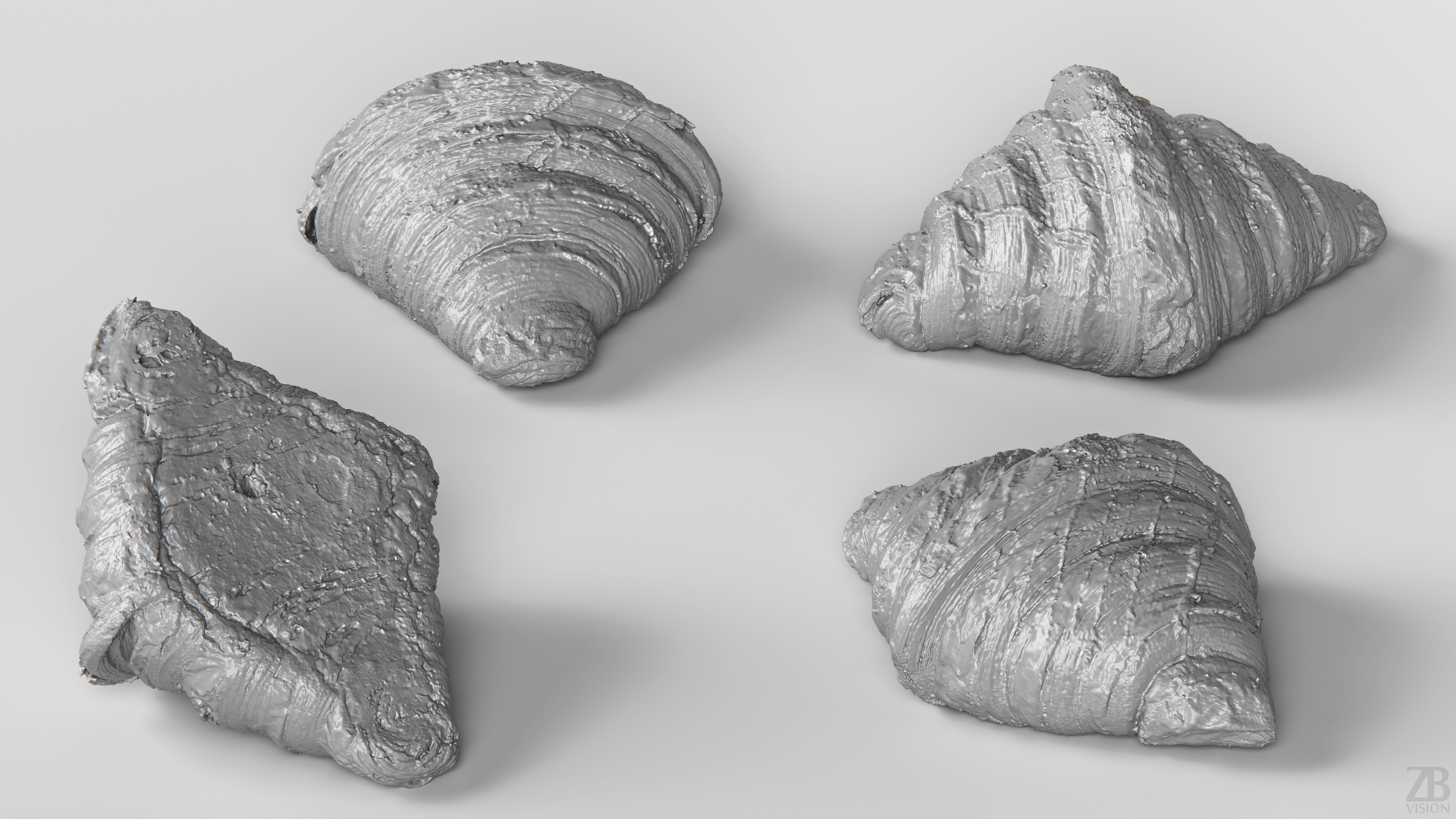 Croissant 3D model_3