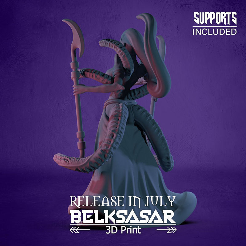 Sent By Nyarlathotep Nude 3D print model_2