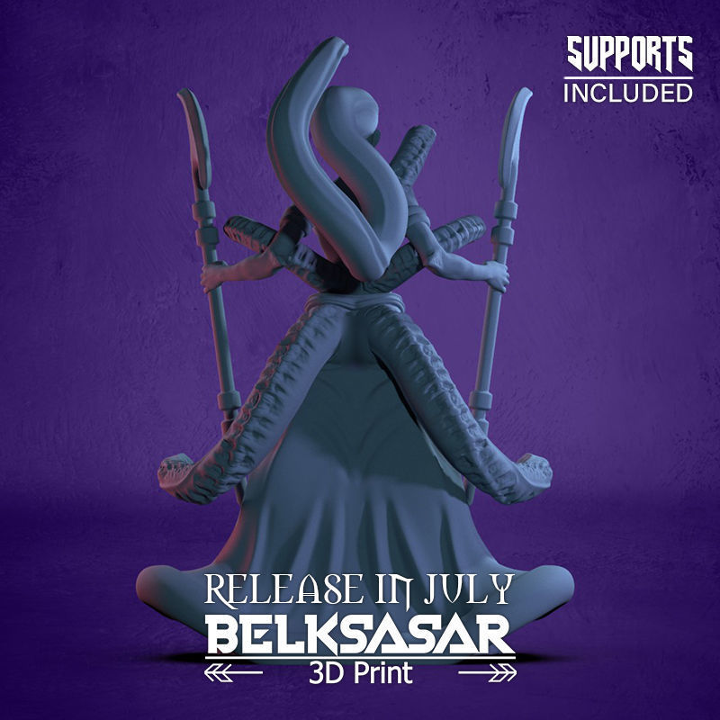 Sent By Nyarlathotep Nude 3D print model_3