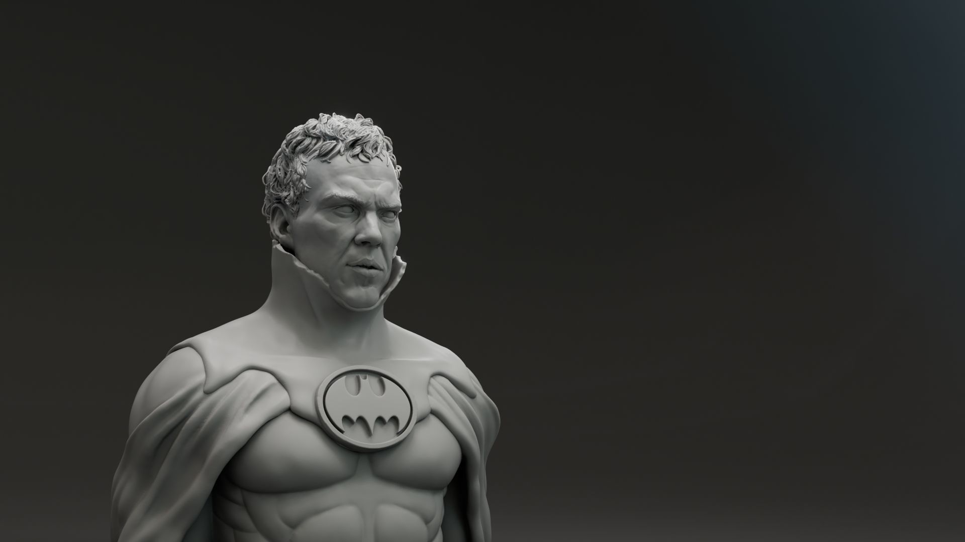 Michael Keaton - Batman - Batman Returns 3D print model_1