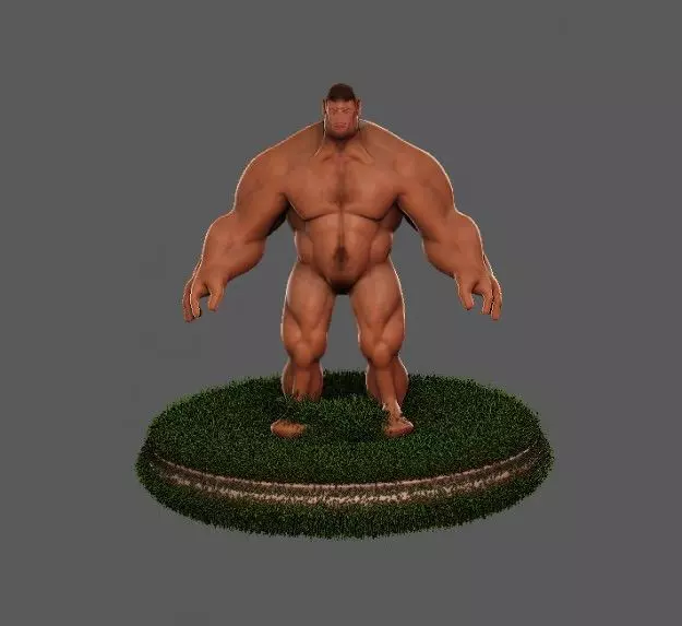 Hulk Hero 3D model