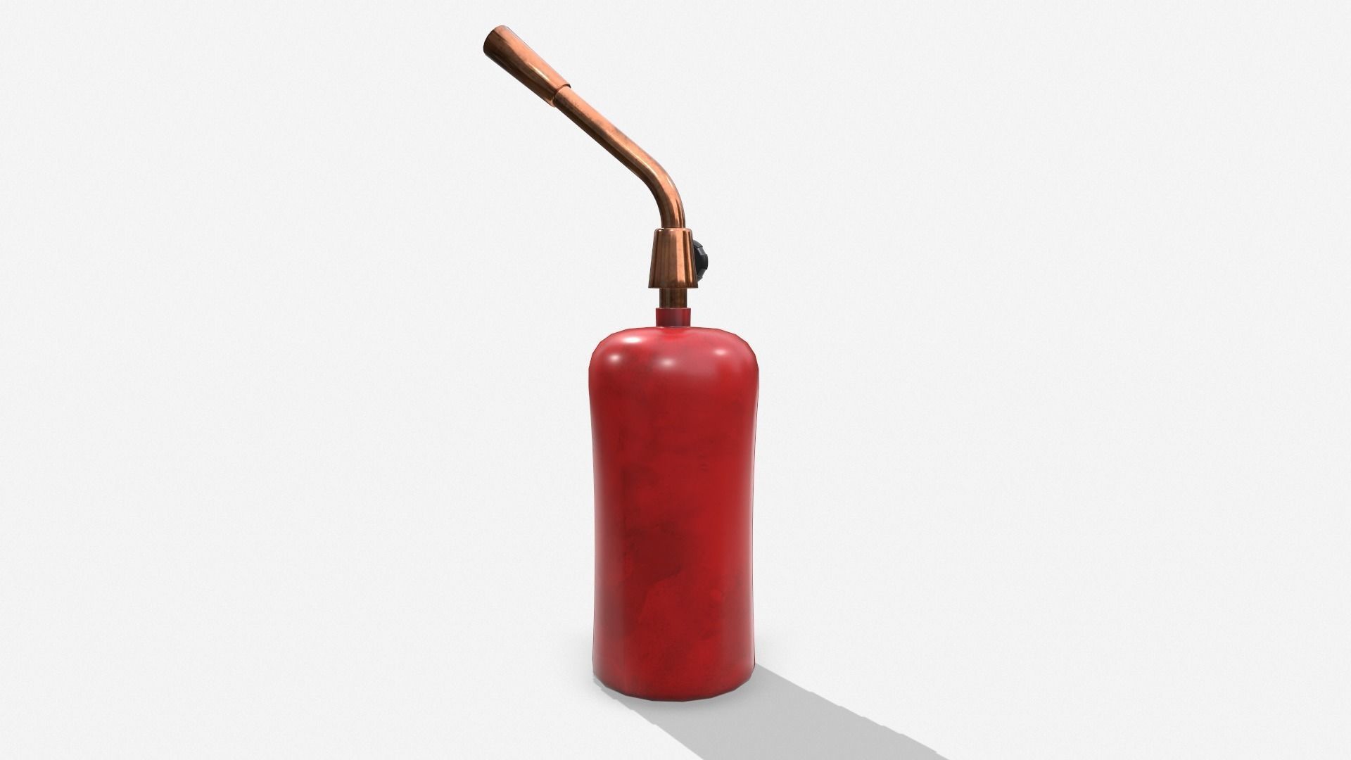 Cartoon BlowTorch 3D model_3