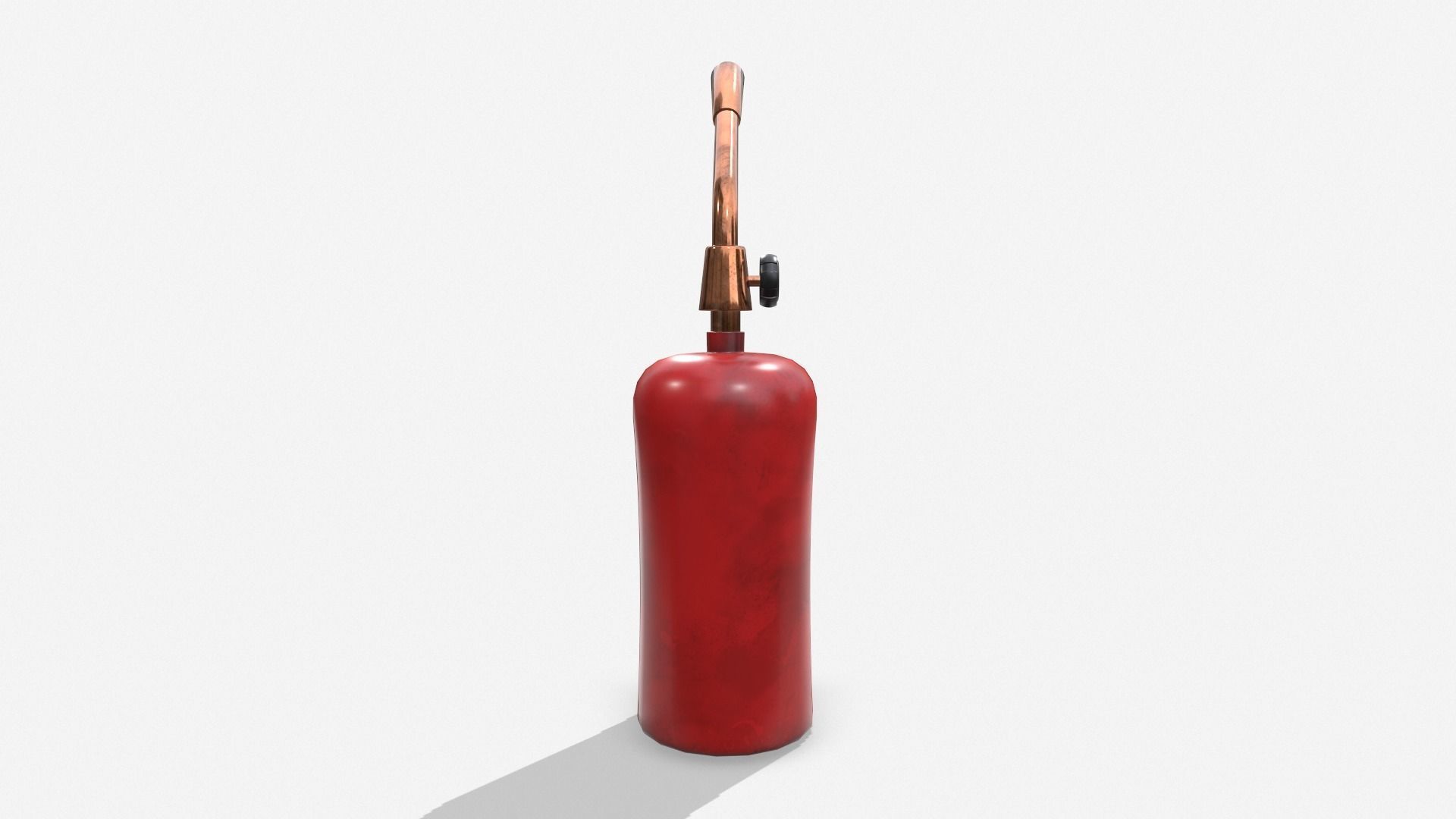 Cartoon BlowTorch 3D model_2