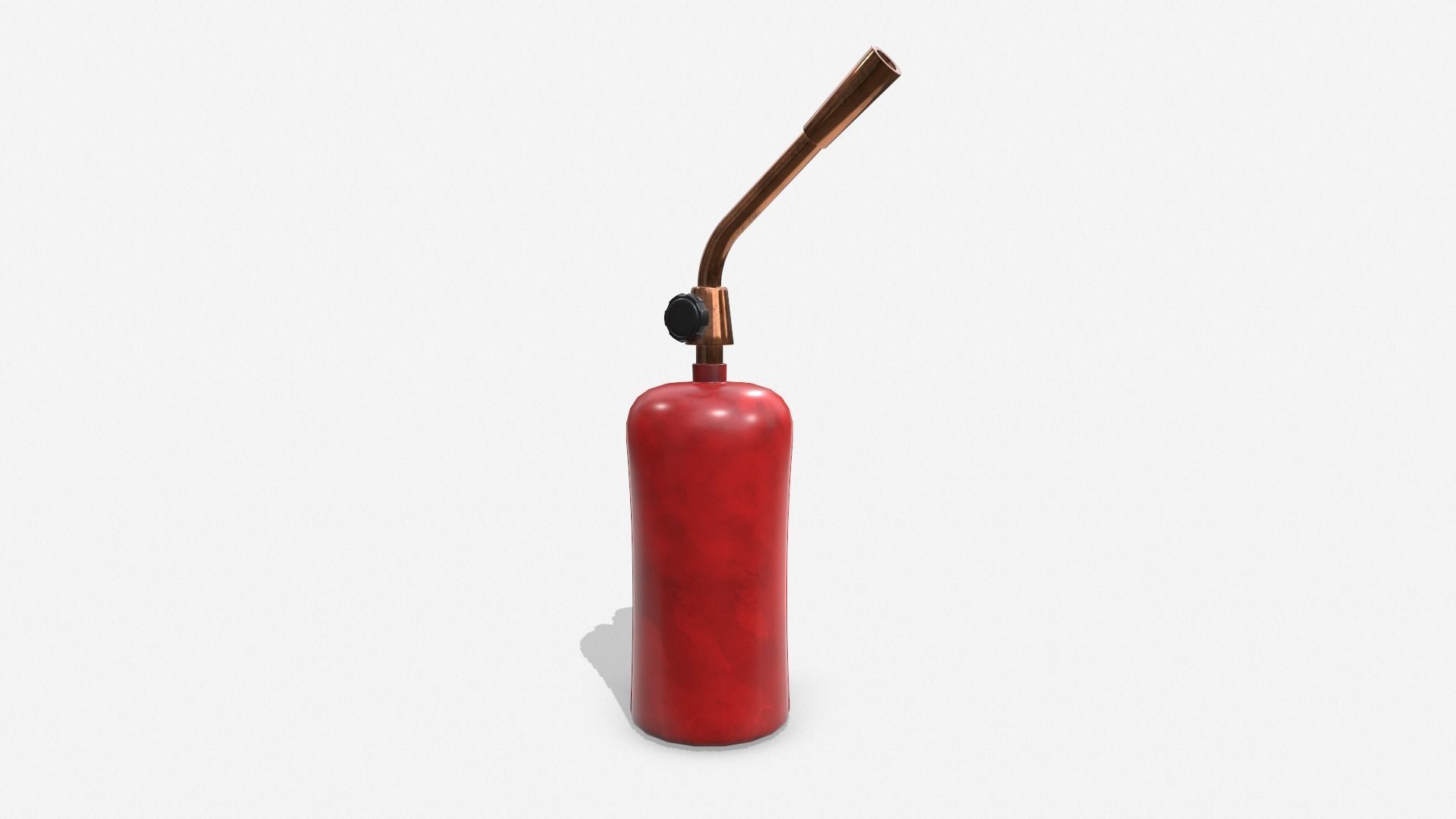 Cartoon BlowTorch 3D model_6