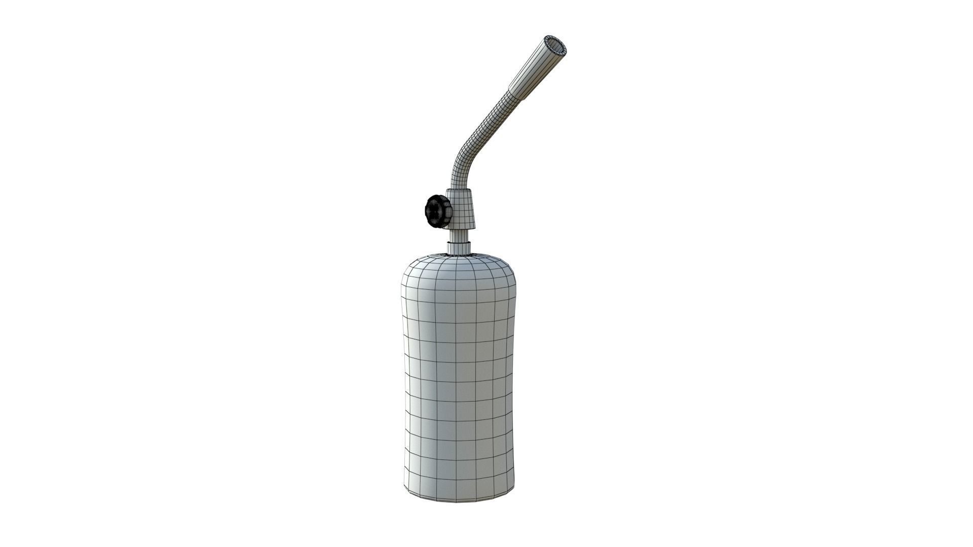 Cartoon BlowTorch 3D model_12