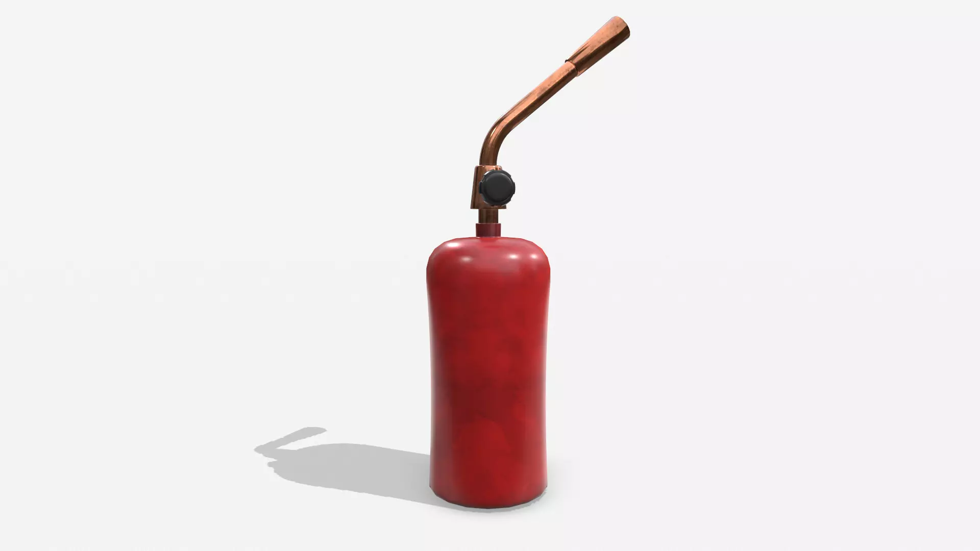 Cartoon BlowTorch 3D model_0