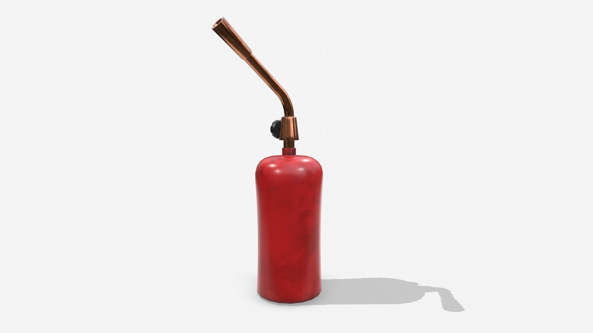 Cartoon BlowTorch 3D model_4