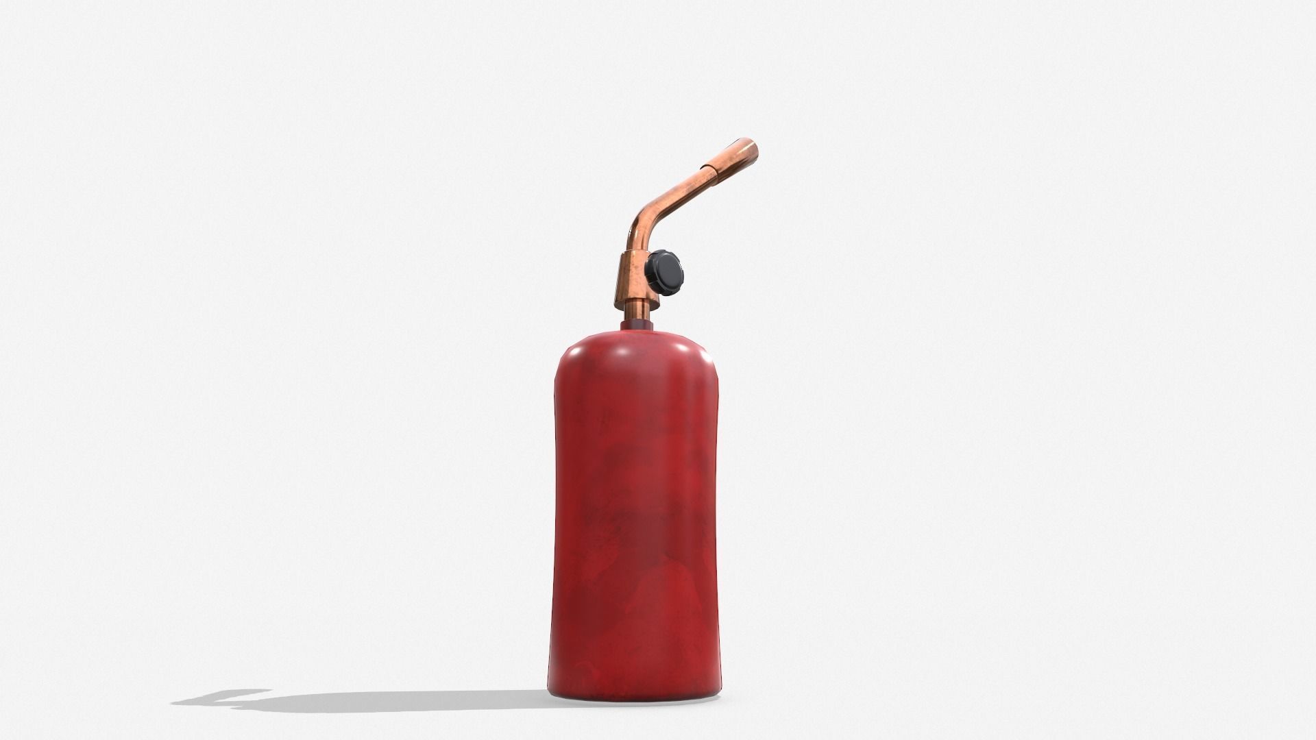 Cartoon BlowTorch 3D model_9