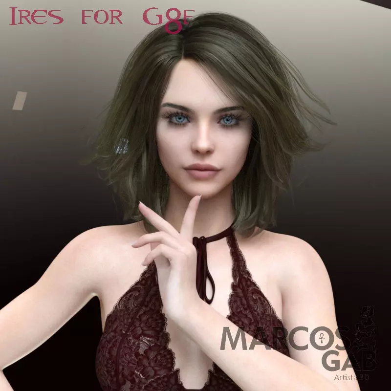 Ires for Genesis 8 Female 3D model_0