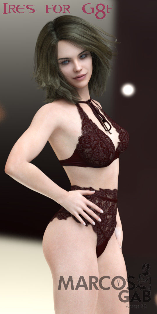 Ires for Genesis 8 Female 3D model_14