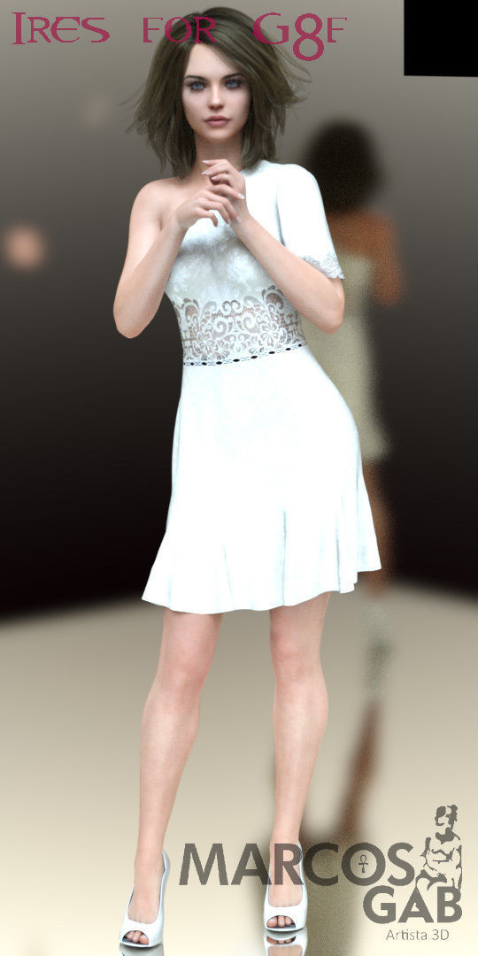 Ires for Genesis 8 Female 3D model_7