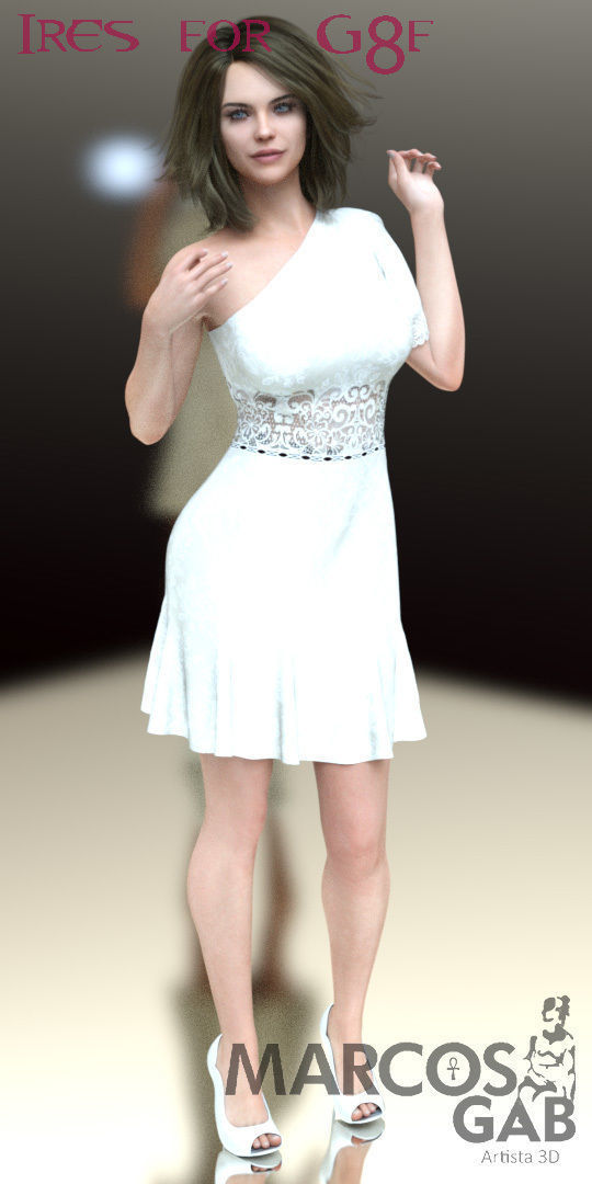 Ires for Genesis 8 Female 3D model_5