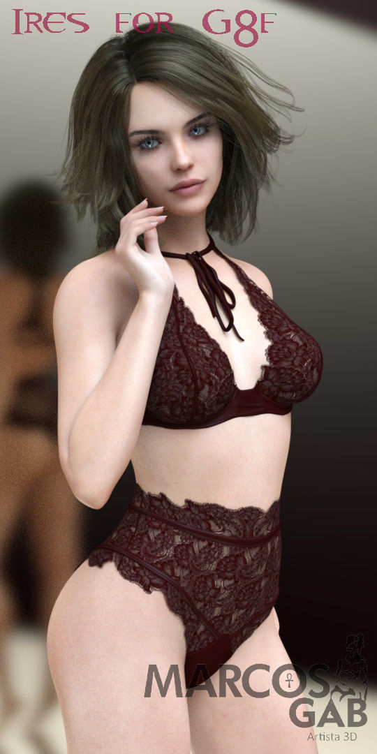 Ires for Genesis 8 Female 3D model_6