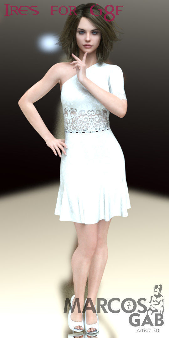 Ires for Genesis 8 Female 3D model_9