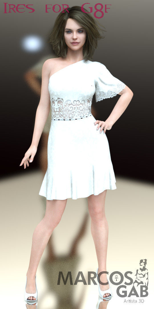Ires for Genesis 8 Female 3D model_3