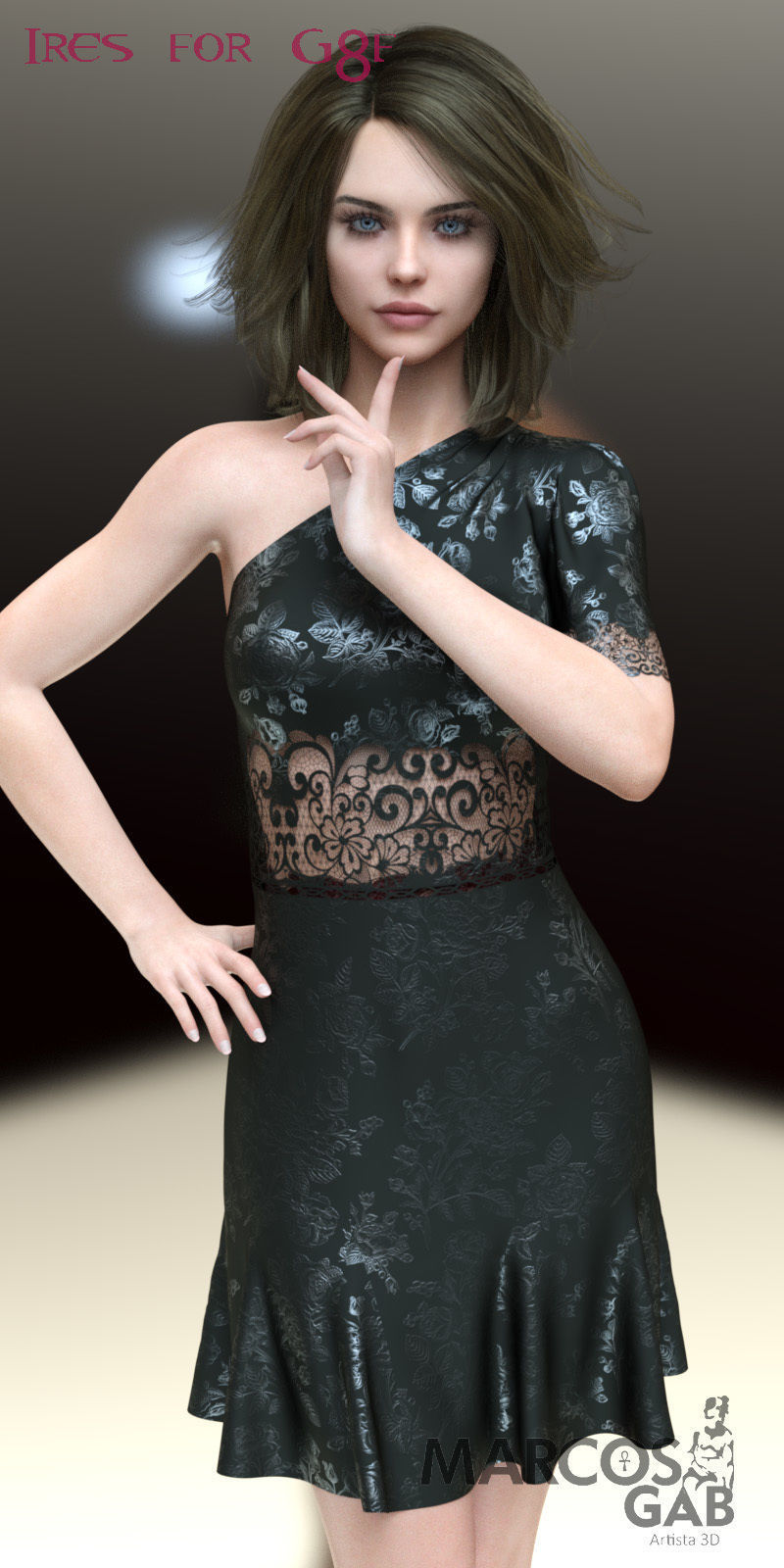 Ires for Genesis 8 Female 3D model_1