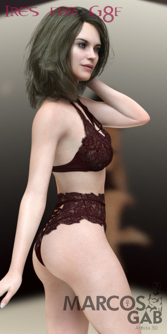 Ires for Genesis 8 Female 3D model_10