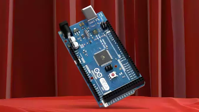 Arduino Mega 2560 3D model