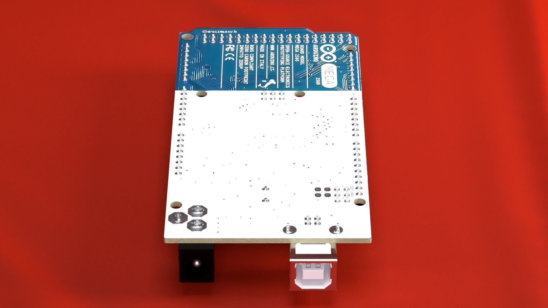 Arduino Mega 2560 3D model_11