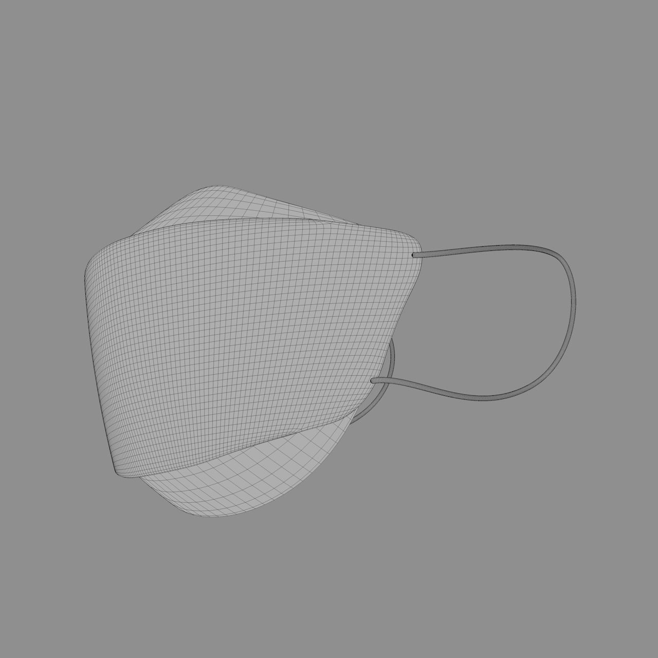 KF94 MASK 3D model_4