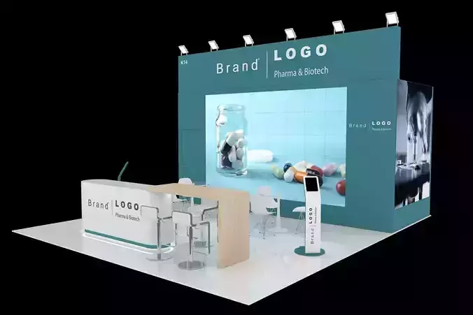 Exhibition Stand Design 600x700cm H400cm 
