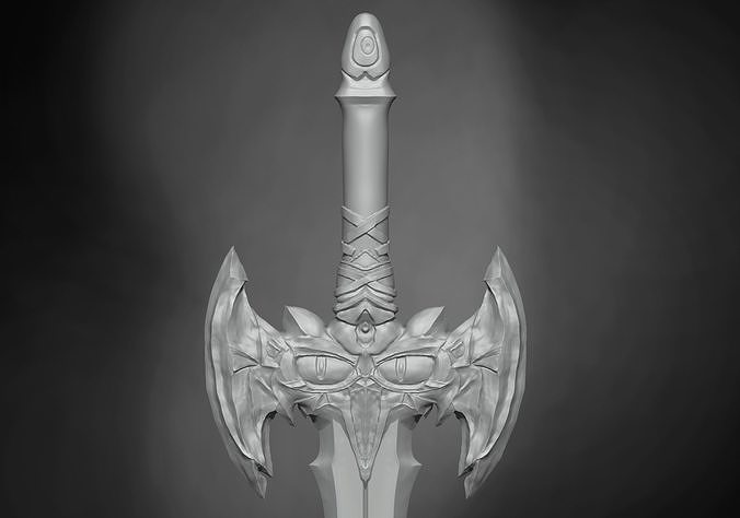 Sengoku Rance  Chaos Sword  Cosplay Prop 3D print Replica 3D print model