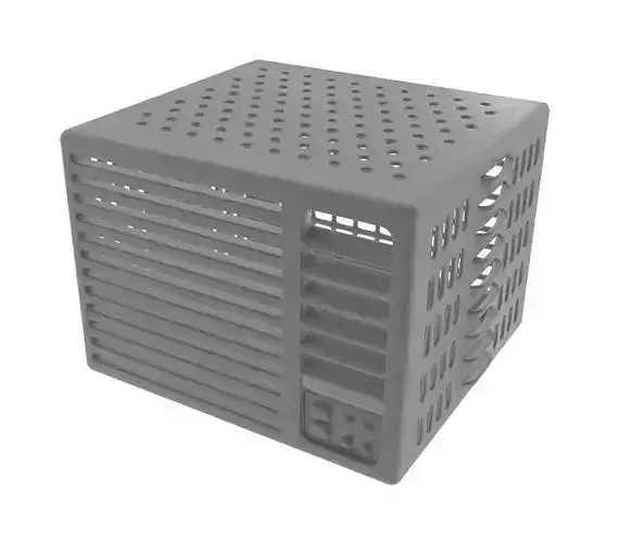 Window Air Conditioner Low-poly 3D model