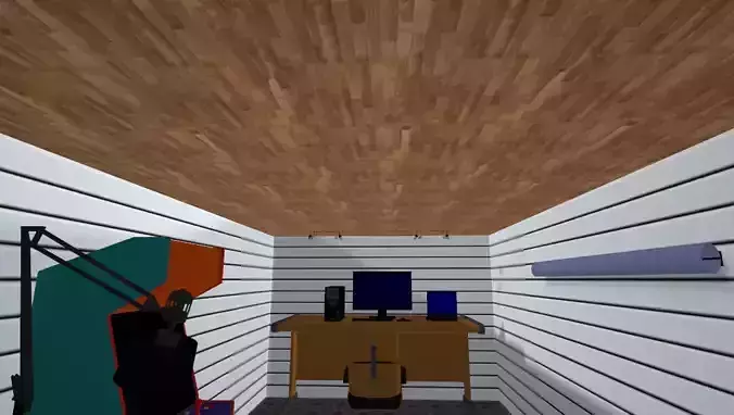 GAMING room high detailed