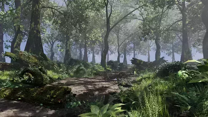 Forest Scene 3D model