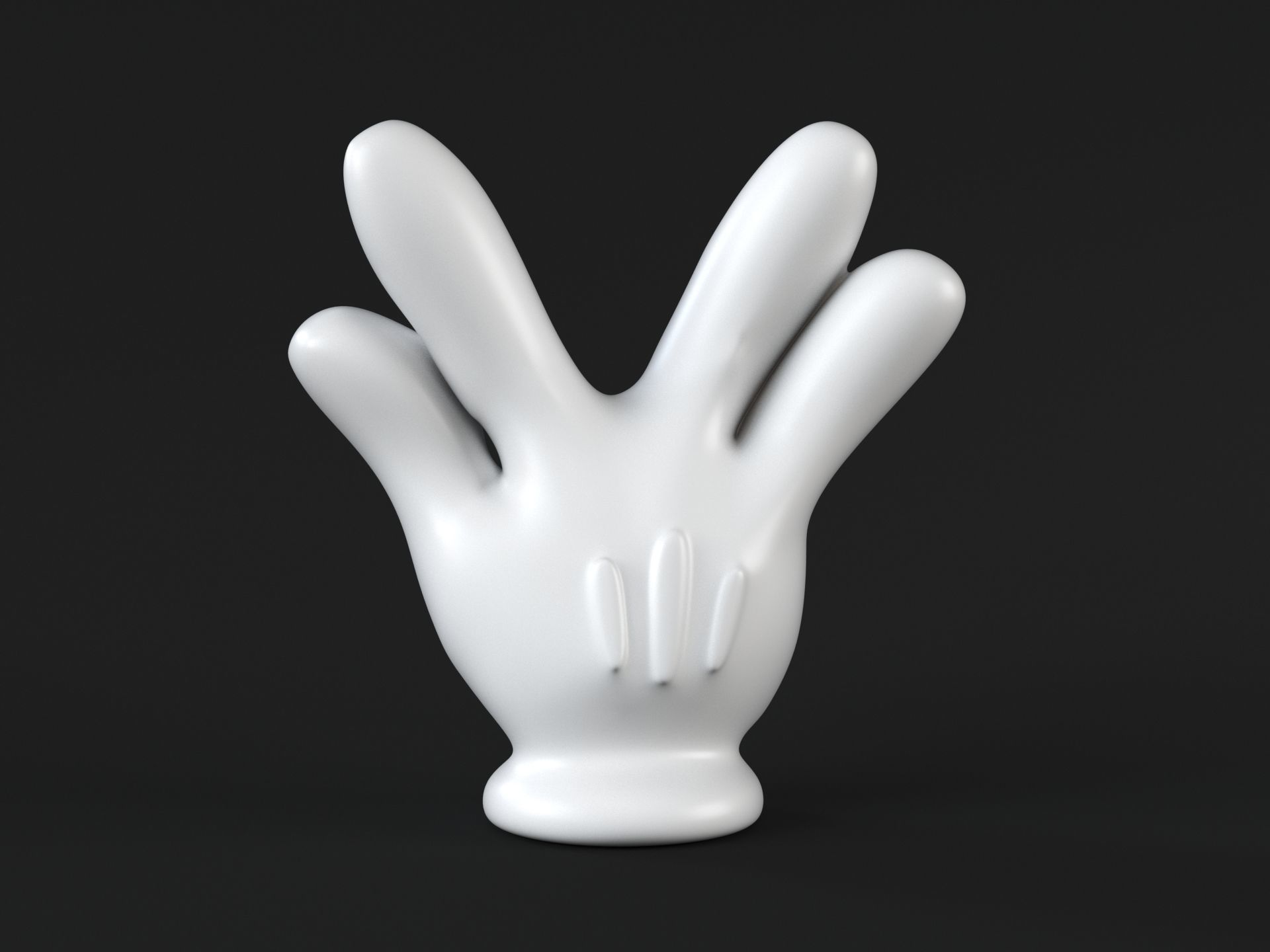Mickey Hand Star Trek 3D print model_6