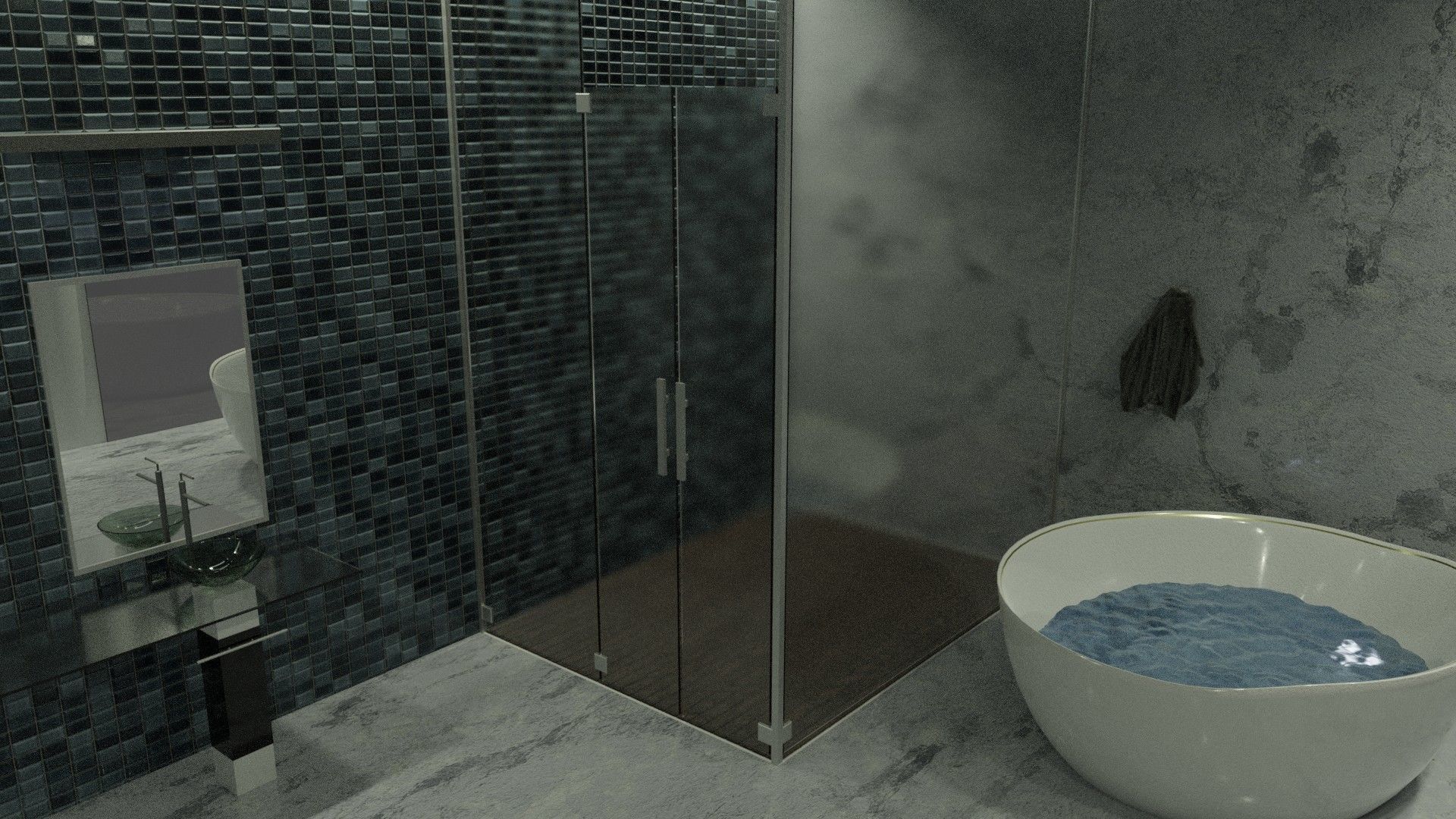 Bath interior 3D model_1