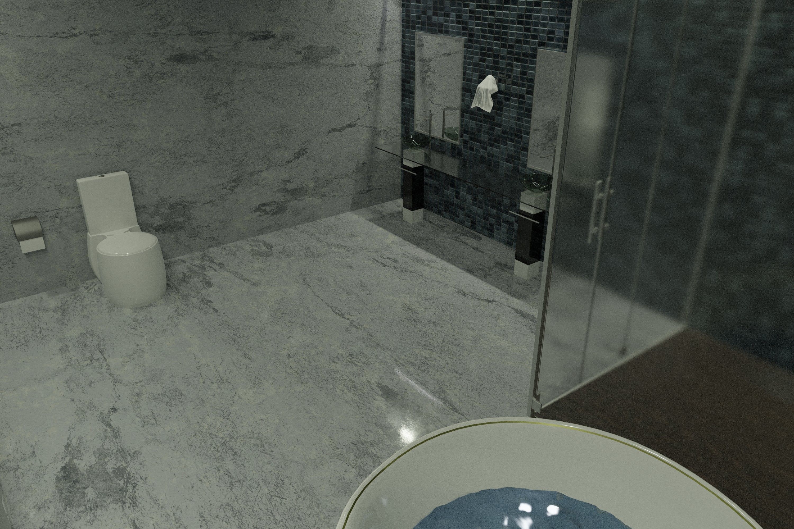 Bath interior 3D model_3