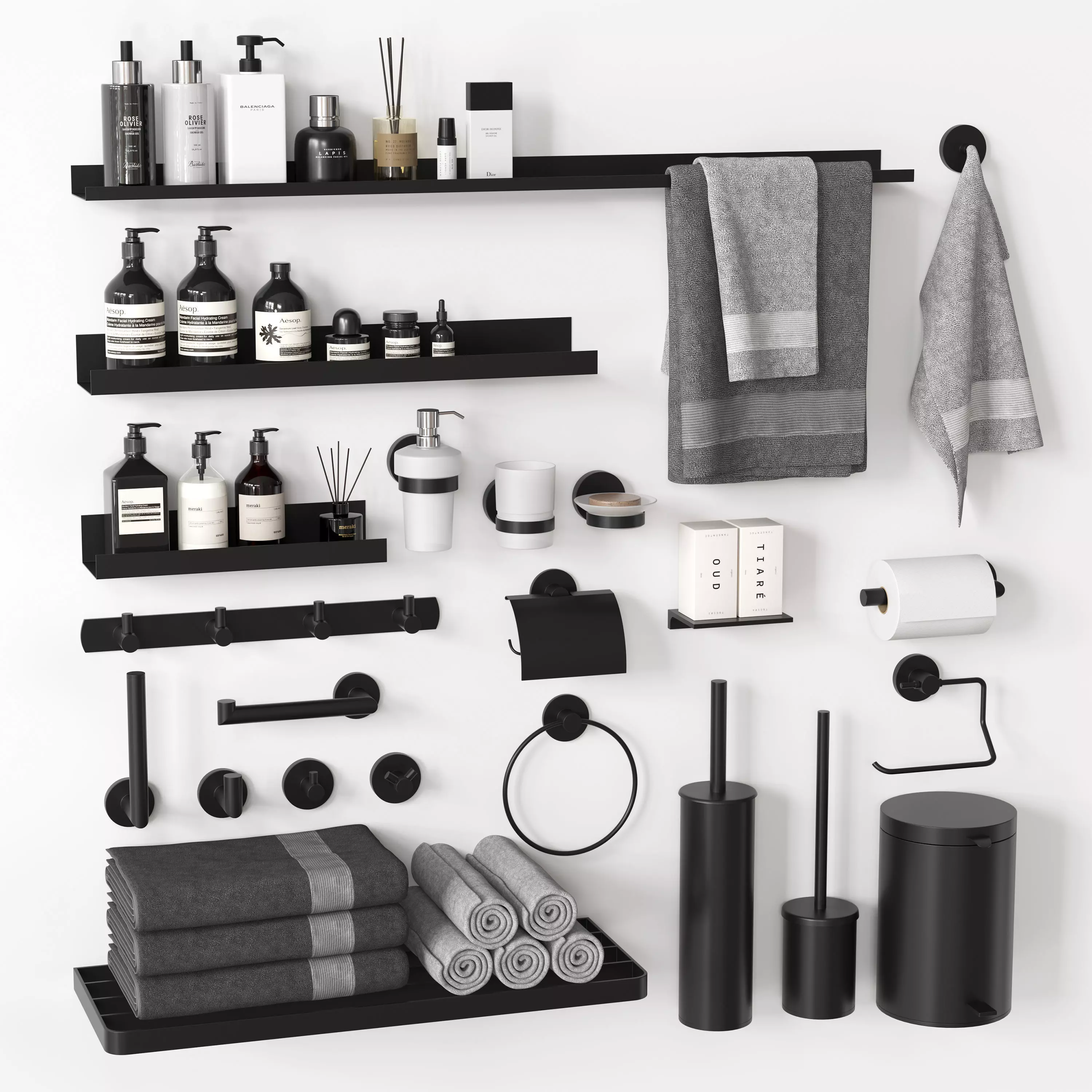 Bathroom accessories 28 3D model