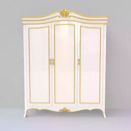 closet ornate gold wardrobe