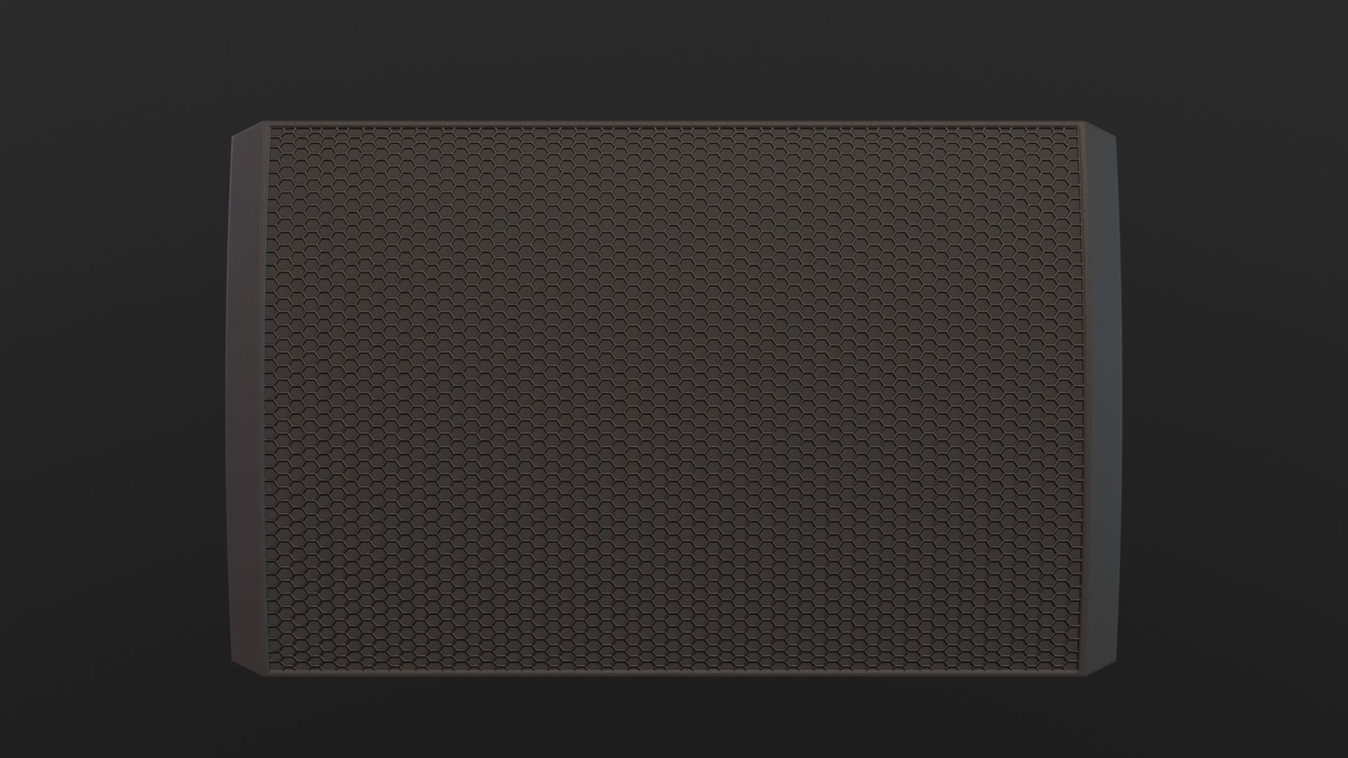 PA Active Speaker Low-poly 3D model_3