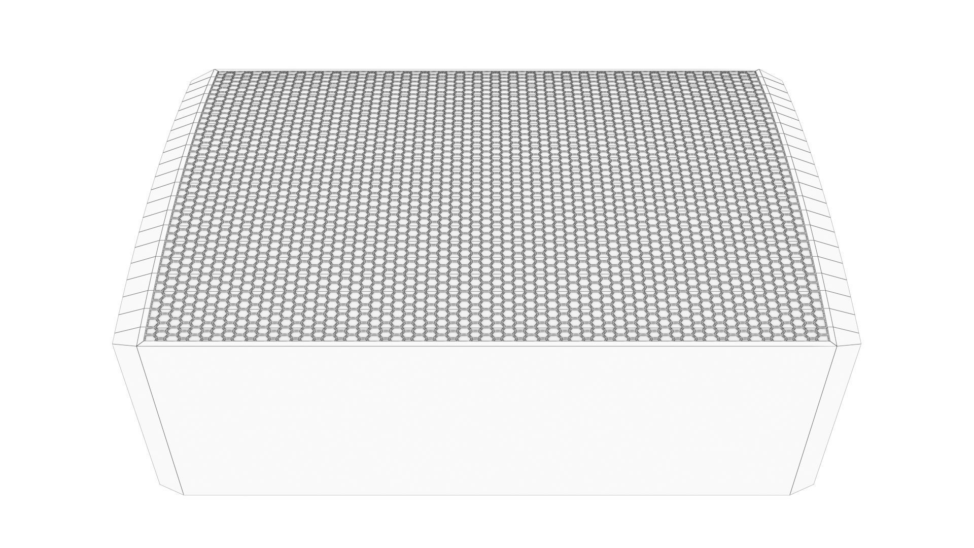 PA Active Speaker Low-poly 3D model_5