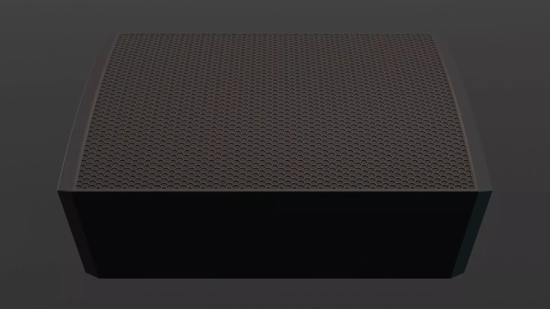 PA Active Speaker Low-poly 3D model_0